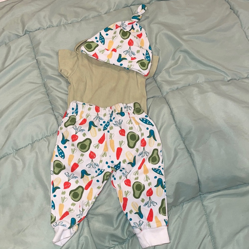 3 piece baby outfit